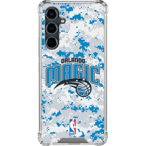 NBA Orlando Magic Digi Camo Galaxy S23 FE Clear Case