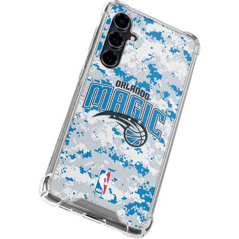 NBA Orlando Magic Digi Camo Galaxy S23 FE Clear Case