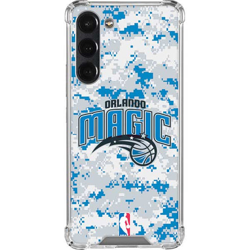 NBA Orlando Magic Digi Camo Galaxy S23 Plus Clear Case