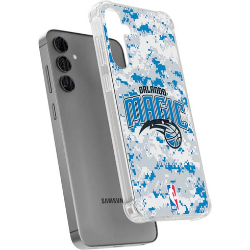 NBA Orlando Magic Digi Camo Galaxy S24 Plus Clear Case