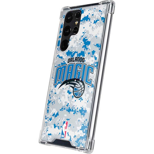 NBA Orlando Magic Digi Camo Galaxy S24 Ultra Clear Case