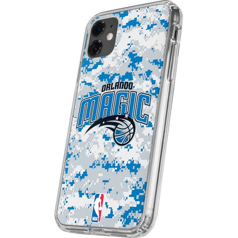 NBA Orlando Magic Digi Camo iPhone 11 Clear Case