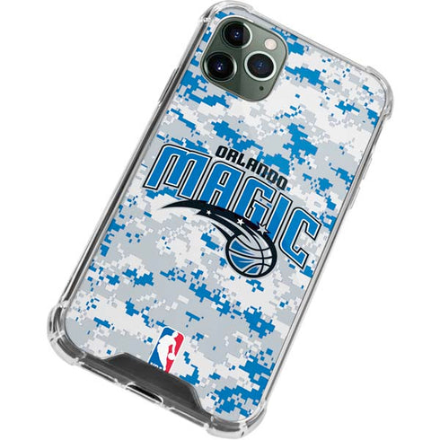 NBA Orlando Magic Digi Camo iPhone 11 Pro Max Clear Case