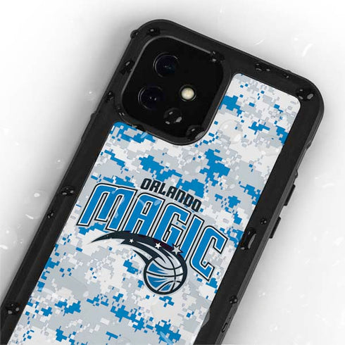 NBA Orlando Magic Digi Camo iPhone 12 Mini Waterproof Case