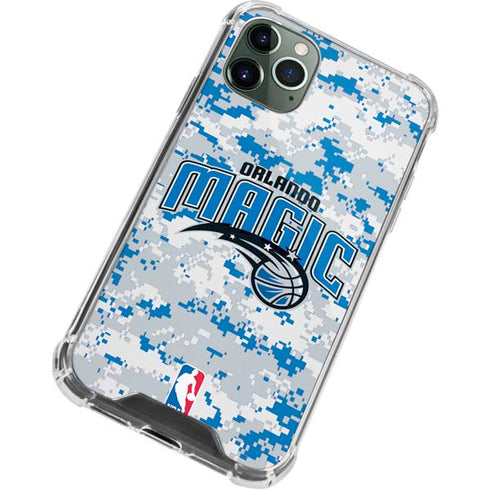 NBA Orlando Magic Digi Camo iPhone 12 Pro Clear Case