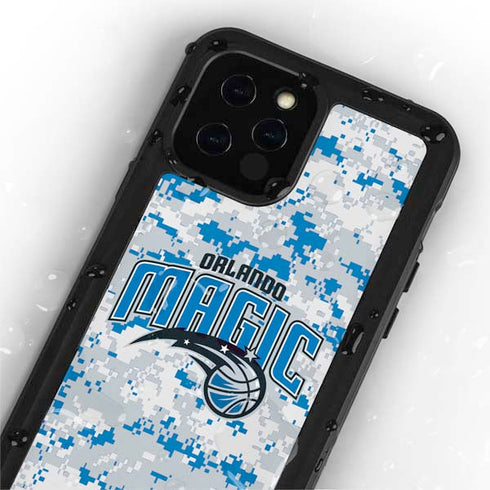 NBA Orlando Magic Digi Camo iPhone 12 Pro Waterproof Case