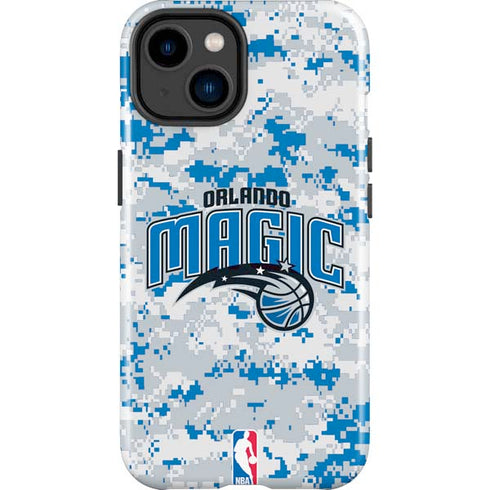 NBA Orlando Magic Digi Camo iPhone 15 Plus Impact Case