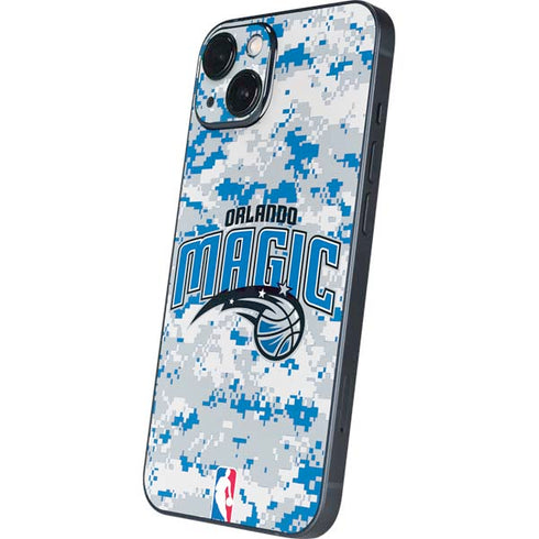 NBA Orlando Magic Digi Camo iPhone 15 Plus Skin