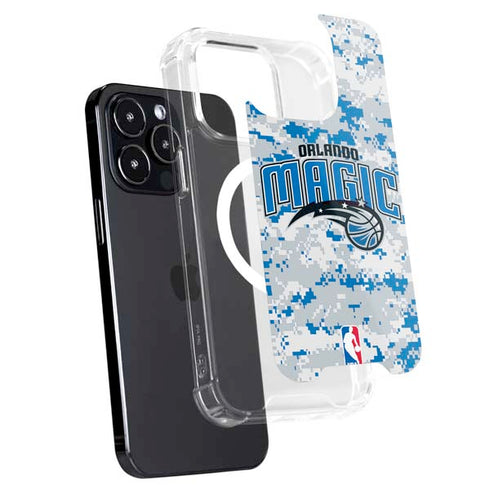 NBA Orlando Magic Digi Camo iPhone 14 Pro MagSafe Case