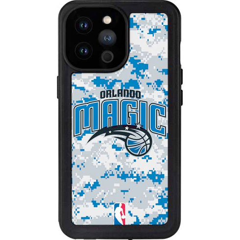 NBA Orlando Magic Digi Camo iPhone 14 Pro Max Waterproof Case