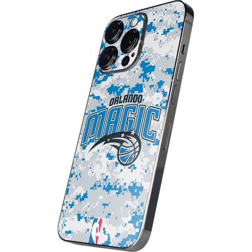 NBA Orlando Magic Digi Camo iPhone 15 Pro Skin