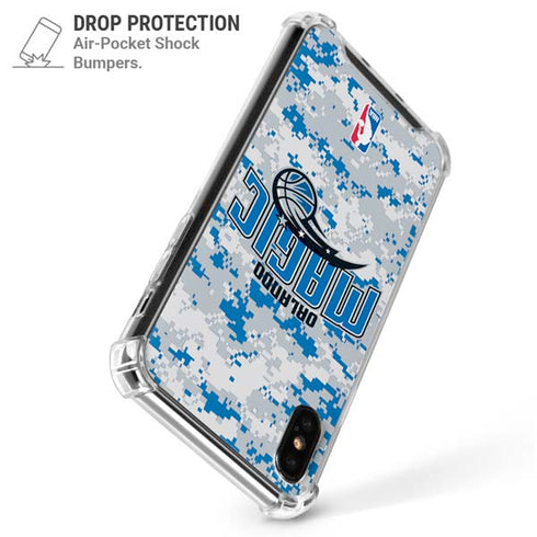 NBA Orlando Magic Digi Camo iPhone XS Max Clear Case