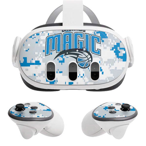 NBA Orlando Magic Digi Camo Meta Quest 3 Skin