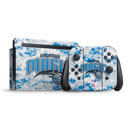 NBA Orlando Magic Digi Camo Nintendo Switch Bundle Skin