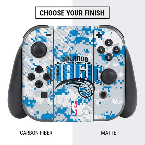 NBA Orlando Magic Digi Camo Nintendo Switch Bundle Skin