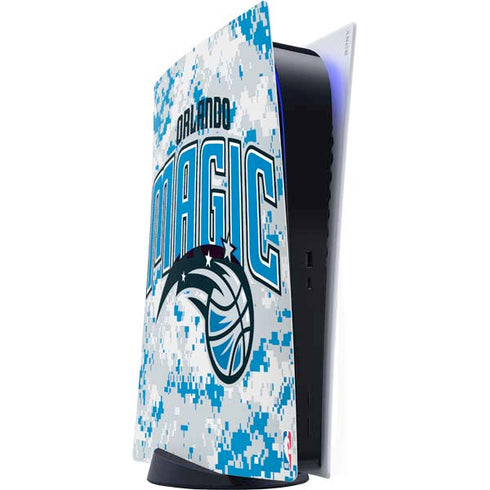 NBA Orlando Magic Digi Camo PS5 Digital Edition Console Skin