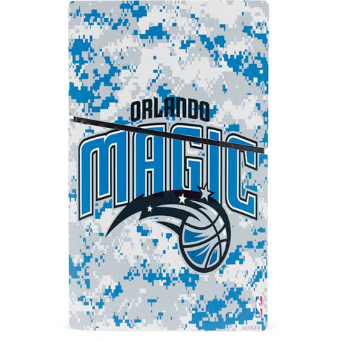 NBA Orlando Magic Digi Camo PS5 Slim Digital Edition Bundle Skin