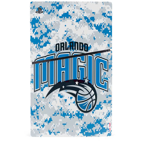 NBA Orlando Magic Digi Camo PS5 Slim Digital Edition Console Skin