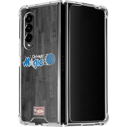 NBA Orlando Magic Hardwood Classics Galaxy Z Fold4 5G Clear Case