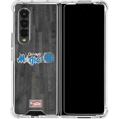 NBA Orlando Magic Hardwood Classics Galaxy Z Fold4 5G Clear Case