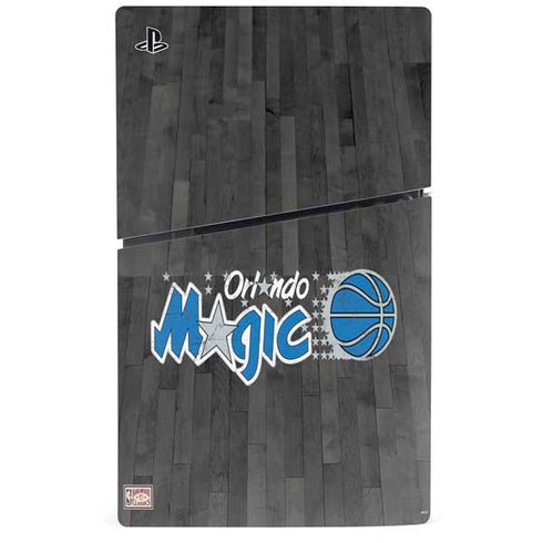NBA Orlando Magic Hardwood Classics PS5 Slim Disk Console Skin
