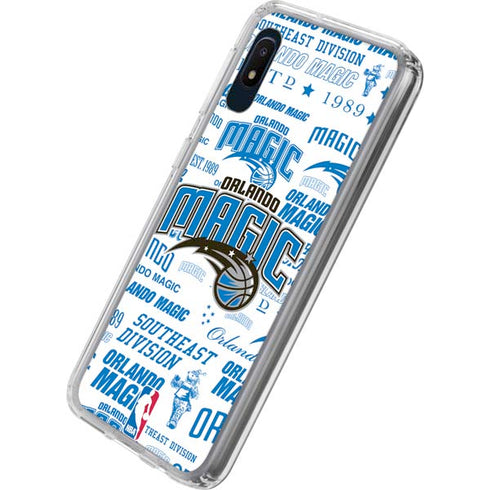 NBA Orlando Magic Historic Blast Galaxy A10e Clear Case