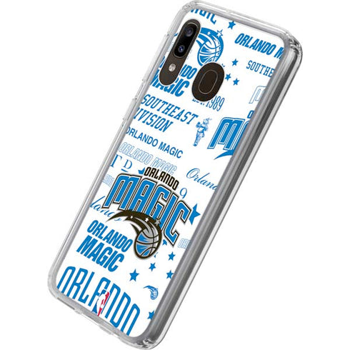 NBA Orlando Magic Historic Blast Galaxy A20 Clear Case