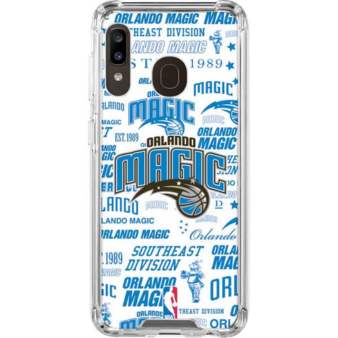 NBA Orlando Magic Historic Blast Galaxy A30 Clear Case