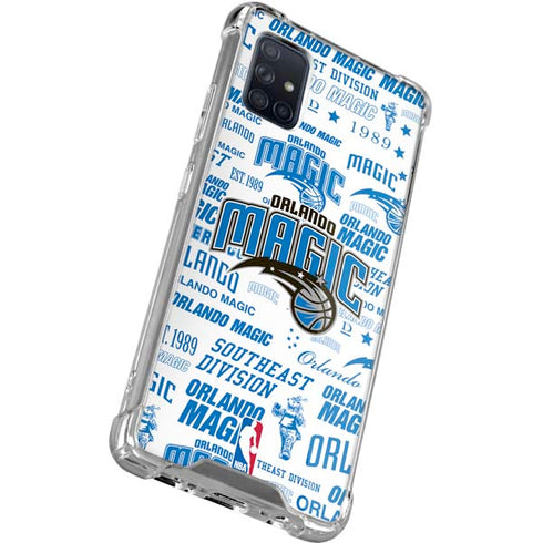 NBA Orlando Magic Historic Blast Galaxy A51 5G Clear Case