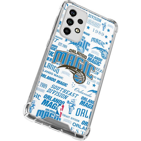 NBA Orlando Magic Historic Blast Galaxy A53 5G Clear Case