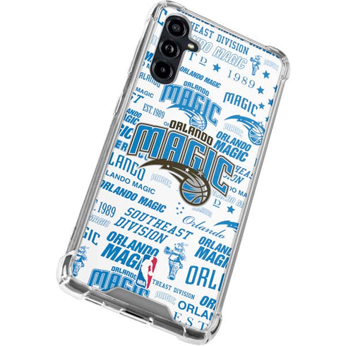 NBA Orlando Magic Historic Blast Galaxy A54 5G Clear Case