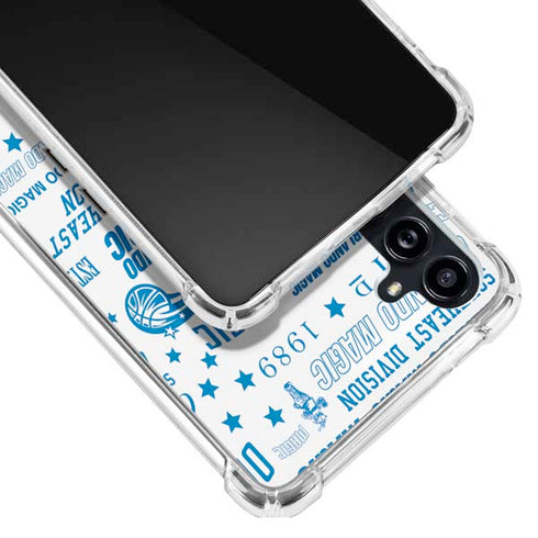 NBA Orlando Magic Historic Blast Galaxy A54 5G Clear Case