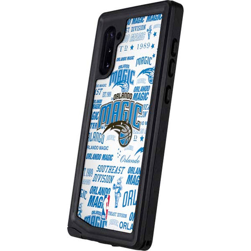 NBA Orlando Magic Historic Blast Galaxy Note 10 Waterproof Case
