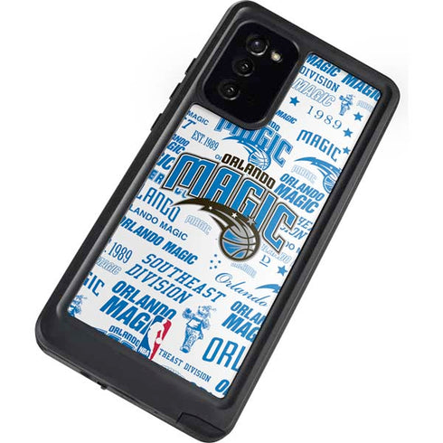 NBA Orlando Magic Historic Blast Galaxy Note20 5G Waterproof Case