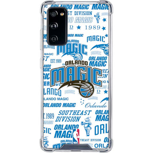 NBA Orlando Magic Historic Blast Galaxy S20 FE Clear Case