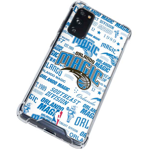 NBA Orlando Magic Historic Blast Galaxy S20 FE Clear Case
