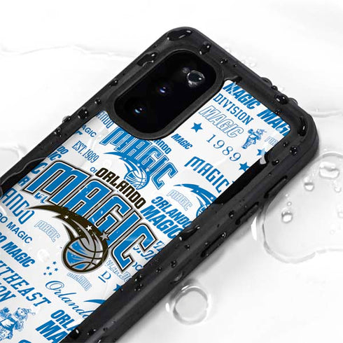 NBA Orlando Magic Historic Blast Galaxy S20 Waterproof Case