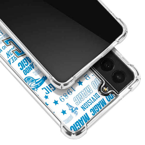 NBA Orlando Magic Historic Blast Galaxy S21 5G Clear Case