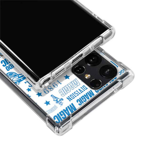 NBA Orlando Magic Historic Blast Galaxy S22 Ultra Clear Case