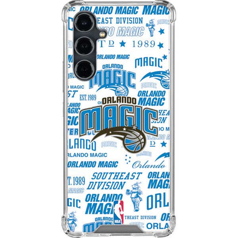 NBA Orlando Magic Historic Blast Galaxy S23 FE Clear Case