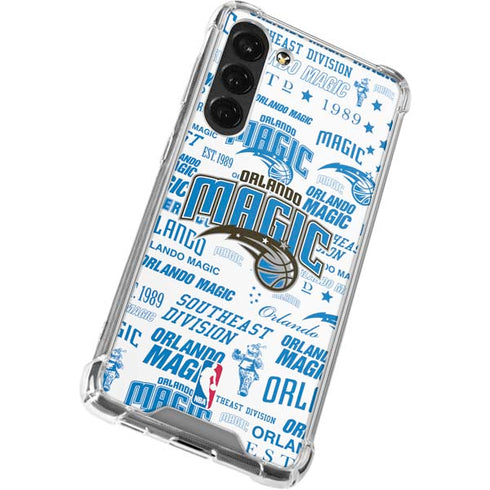 NBA Orlando Magic Historic Blast Galaxy S23 Plus Clear Case