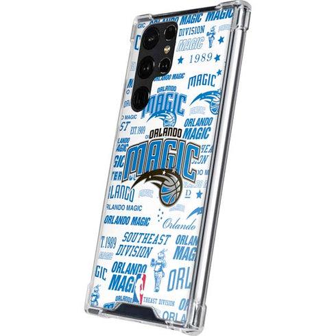 NBA Orlando Magic Historic Blast Galaxy S24 Ultra Clear Case