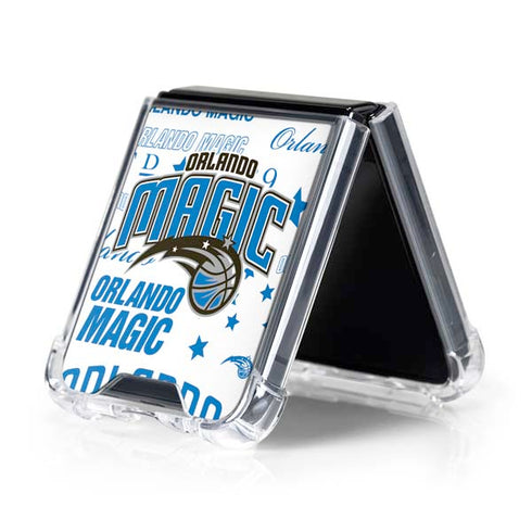 NBA Orlando Magic Historic Blast Galaxy Z Flip5 5G Clear Case