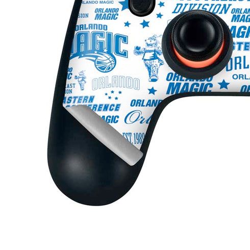 NBA Orlando Magic Historic Blast Google Stadia Controller Skin