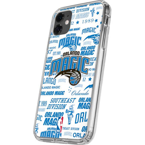 NBA Orlando Magic Historic Blast iPhone 11 Clear Case