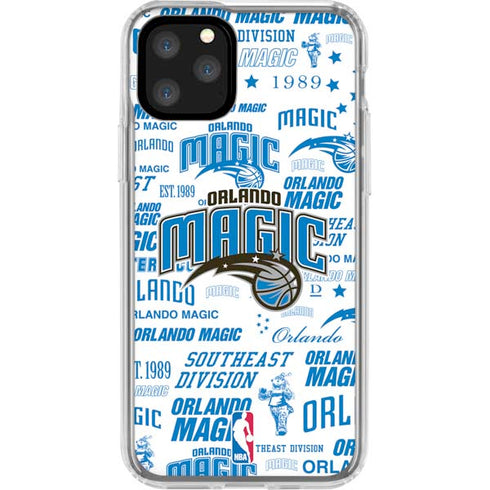 NBA Orlando Magic Historic Blast iPhone 11 Pro Clear Case
