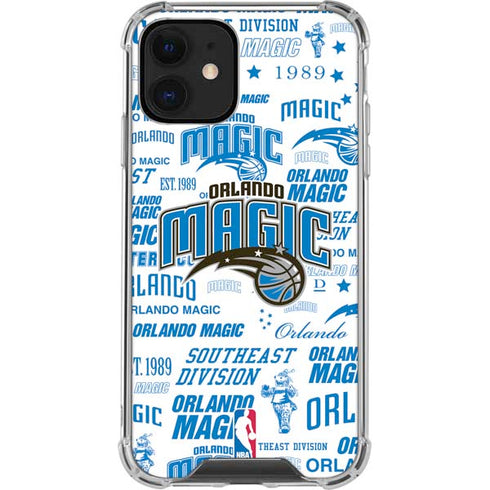 NBA Orlando Magic Historic Blast iPhone 12 Clear Case