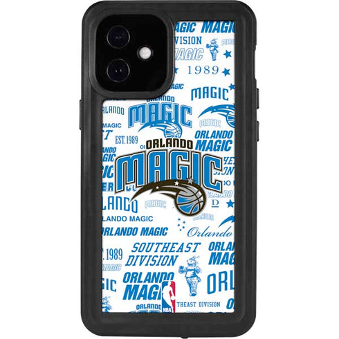NBA Orlando Magic Historic Blast iPhone 12 Mini Waterproof Case