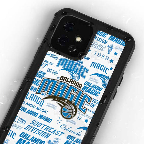 NBA Orlando Magic Historic Blast iPhone 12 Mini Waterproof Case