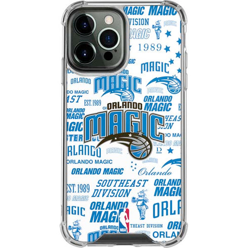 NBA Orlando Magic Historic Blast iPhone 15 Pro Max Clear Case
